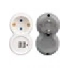 Vea Shopzum Vea VRM0101U 250V 16A Tekli Çift Usbli Priz
