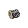 Vellum Tarih Seçme Etiketi 30mm X 30mm Ruloda 1000 Adet (Mor, 2026)