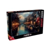 Venedikte Gece Temalı 1000 Parça Puzzle - Eğlenceli Bulmaca