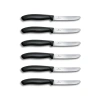 Victorinox 6.7833.6 SwissClassic Blisterli Siyah 6lı Domates Bıçağı