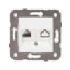 Viko Karre Tekli Nümeris Telefon Prizi Cat3 Beyaz (Çerçeve Dahil) 90967013 (2 Adet)