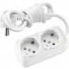 Viko Multi-Let İkili Priz Topraklı Kablolu Çocuk Korumalı 2 Metre-Beyaz 90113202