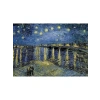 Vincent Van Gogh Temalı 1000 Parça Yıldızlı Gece Puzzle Seti