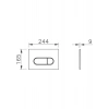 VitrA Gömme Set (768-1851TP+740-2280+A41461+A41441) 800-2027