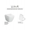 VitrA Integra Square Asma 7081L003-0090,VITRA Integra Square Klozet Kapağı 191-003-009