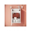 Vitra Mia 69576 Banyo Dolabı Seti Kapaklı 40 cm Parlak Beyaz