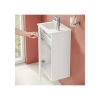 Vitra Mia 69576 Banyo Dolabı Seti Kapaklı 40 cm Parlak Beyaz