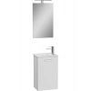 Vitra Mia 69576 Banyo Dolabı Seti Kapaklı 40 cm Parlak Beyaz