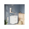 VitrA Mia 75021 Banyo Dolabı Seti, Çekmeceli, 60 cm, Parlak Beyaz