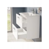 VitrA Mia 75021 Banyo Dolabı Seti, Çekmeceli, 60 cm, Parlak Beyaz