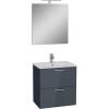 VitrA Mia 75102 Banyo Dolabı Seti Çekmeceli 60 cm Antrasit