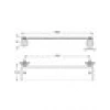 VitrA Minimax A44776 Etajer, Krom