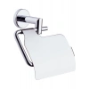 VitrA Minimax A44788 Kapaklı Tuvalet Kağıtlığı, Krom