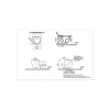 VitrA S60 Smooth Flush Asma Klozet 7510L003-0090, Vitra Universal 2 Soft Klozet Kapağı 121-003-909