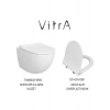 Vitra Sento Rim-Ex Asma Klozet Slim Kapak, Vitra Gömme Rezervuar Set 768-1851