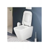VitrA Shift 91-003-009 İnce Klozet Kapağı, Yavaş Kapanır, Beyaz(Duroplast)