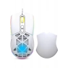 Warp WRP-O12800-W 12800 Dpi Wide Rgb Özel Abs Doku Reflex Örgü Kablolu Beyaz Gaming Mouse