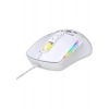 Warp WRP-O12800-W 12800 Dpi Wide Rgb Özel Abs Doku Reflex Örgü Kablolu Beyaz Gaming Mouse