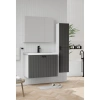 Wons Paris 80 Antrasit Banyo Dolabı