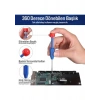 Workpro WP200531 12 Parça Cr-V Elektronikçi Hassas Profesyonel Onarım Seti