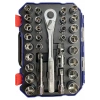 Workpro WP202525 30 Parça 1/2’’ Cr-V Metrik/inç Profesyonel Lokma Takımı