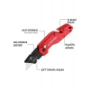 Workpro WP211018 Profesyonel Katlanır Çok Amaçlı Rötuş Maket Bıçağı + 10 Adet Yedek Bıçak