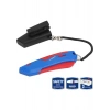 Workpro WP213010 Kemer Askı Kancalı Otomatik Geri Çekilebilir Mandallı Rötuş Maket Bıçağı + 3 Adet Yedek Bıçak