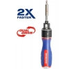 Workpro WP221069 6-In-1 Profesyonel Cr-V Cırcırlı Manyetik Tornavida Seti