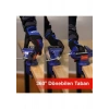 Workpro WP233010 65MM 360° Döner Tabanlı Örslü Profesyonel Mini Tezgâh Mengene