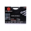 Worldforce S-Ultra 156 Parça Profesyonel Lokma Takımı 1/4,3/8,1/2 Lokma Seti