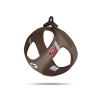 XS Beden Kahverengi Clasp Cord Harness, Dayanıklı ve Rahat