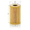 Yağ Filtresi, Mann Filter HU 7008 z, VW Group ile Uyumlu
