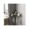 Yapışkanlı Banyo Köşeliği, Metal Raf, Duvar Düzenleyici
