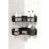 Yapışkanlı Banyo Rafı, 2li Düzenleyici, Pratik Kullanım