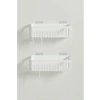 Yapışkanlı Banyo Rafı, 2li Organizer ile Pratik ve Fonksiyonel