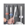 Yapışkanlı Pratik Mop Tutucu, 4 Adet, Beyaz Renk