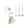 Yaylı Elastik Toplu Yapışkanlı Kedi Oyuncağı - 1 Adet