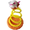 Yaylı Fareli Çember Kedi Oyuncağı (23x14 cm)