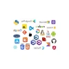Yazılımcı Temalı 27 Adet Sticker Seti, Eğlenceli Tasarımlar