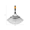 Yelpaze Süpürge, 20 Dişli ve Geniş Çalışma Alanı, 56 cm