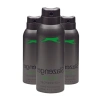 Yeşil deodorant, 150 ml, 3 adet, spor aktiviteleri için ideal