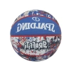Yetişkin Graffiti Temalı Top, Mavi/Kırmızı Renk Seçeneği