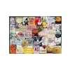 Yetişkinler İçin 1000 Parça Puzzle Etiket Seti - Eğlenceli Aktivite