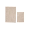 Yıkanabilir 2li Banyo Paspas Seti, Bej Renk