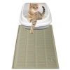 Yıkanabilir Silikon Kedi Kumu Matı  Havuzlu