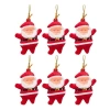 Yılbaşı Çam Ağacı Süsü, Noel Baba 6lı Set