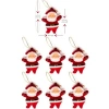 Yılbaşı Çam Ağacı Süsü, Noel Baba 6lı Set