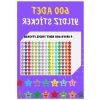 Yıldız Sticker Seti - 600 Adet Renkli Tebrik Stickerı