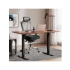 Yüksekliği Ayarlanabilir Ergonomik Bilgisayar Masası, Ceviz Renk
