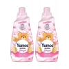 Yumoş Extra Konsantre Çamaşır Yumuşatıcısı Şakayık 1440 ml 2li Set